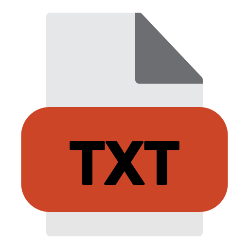 archivo txt icono gratis