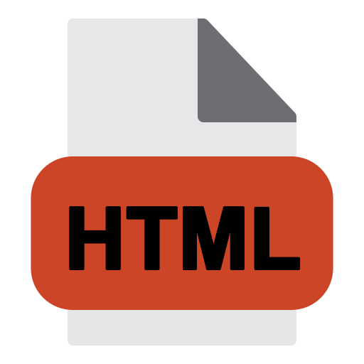 archivo html icono gratis