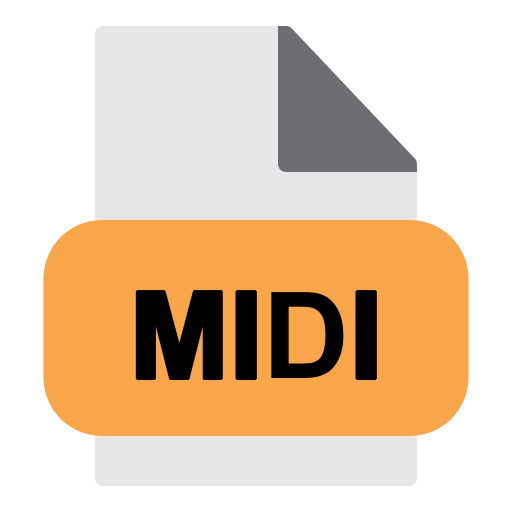 midi icono gratis