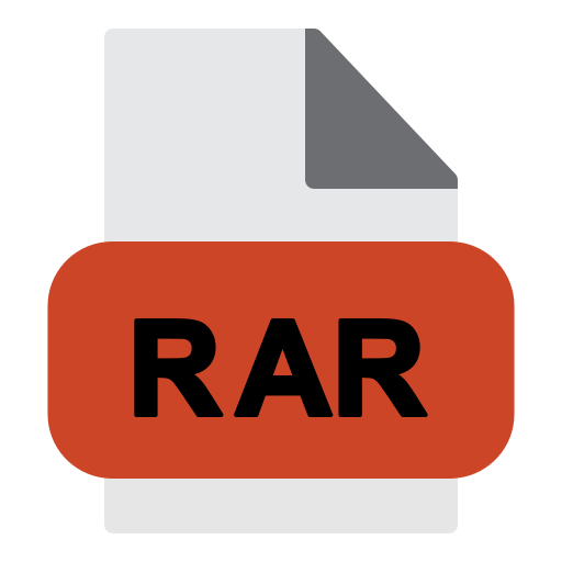 Rar file Generic Flat icon