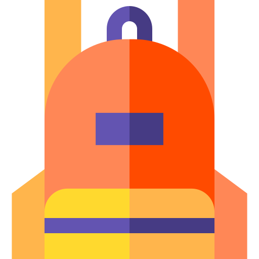 mochila icono gratis