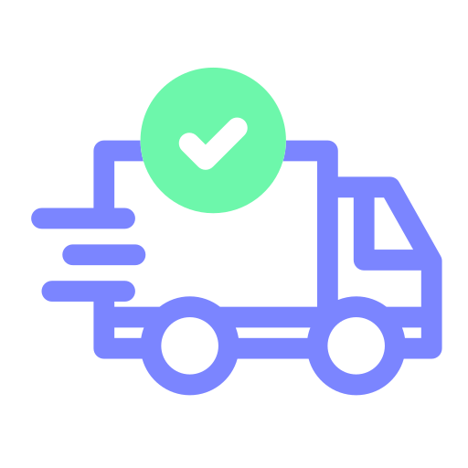 movimiento de camiones icono gratis