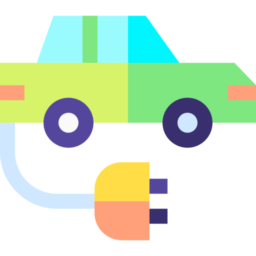 carro elétrico grátis ícone carro elétrico grátis ícone