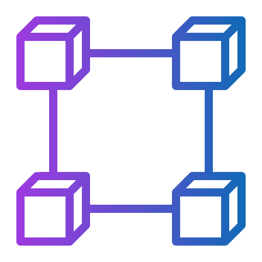 Blockchain - Free networking icons