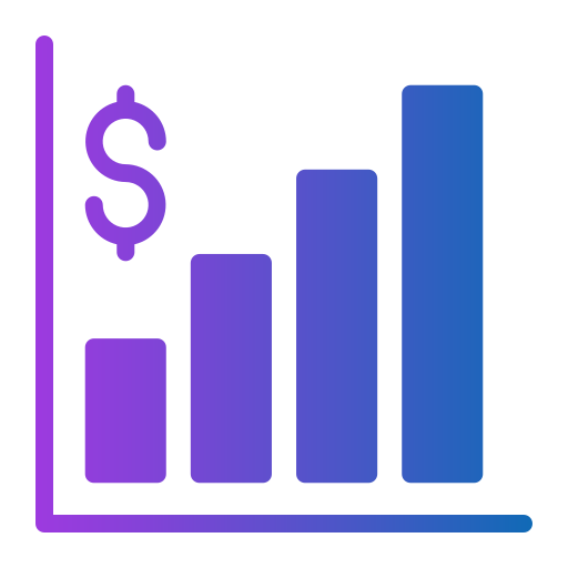 Chart free icon