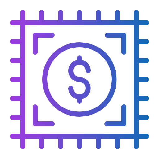 fintech Icône gratuit