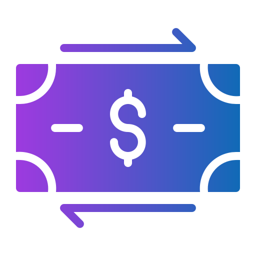 Money transaction free icon Money transaction free icon