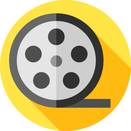 Movie roll - Free cinema icons