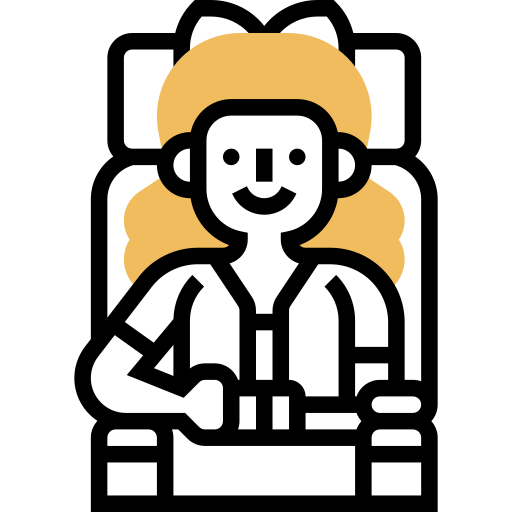 cinturón de seguridad icono gratis