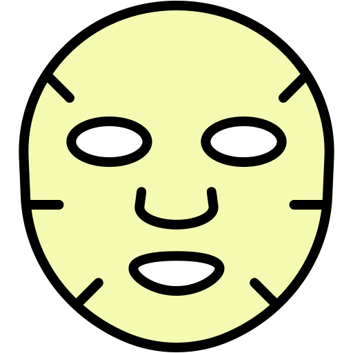 Facial mask Generic Outline Color icon