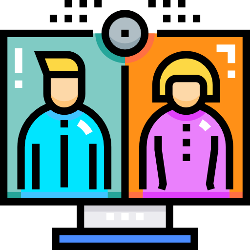 Telepresence free icon Telepresence free icon