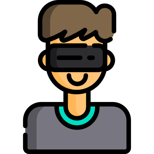 realidad virtual icono gratis