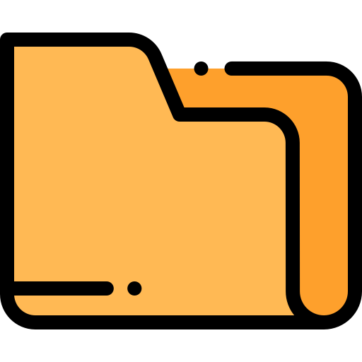 Folder Detailed Rounded Lineal color icon