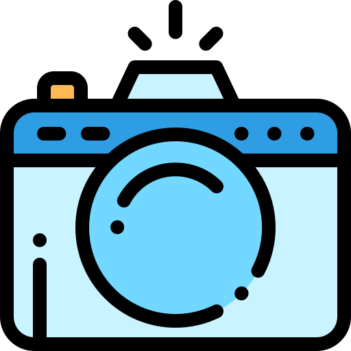 cámara fotográfica icono gratis