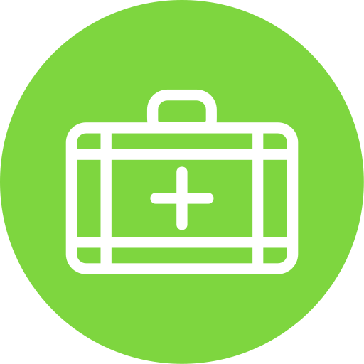 trousse de premiers secours Icône gratuit