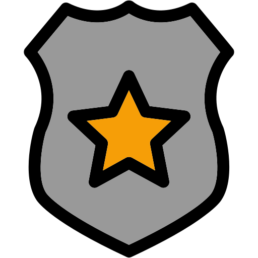 Shield Generic Outline Color icon