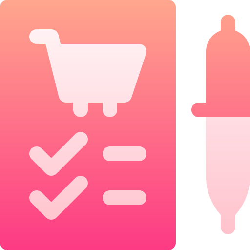 Shopping list free icon