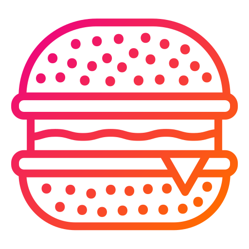 Hamburger Generic Gradient icon