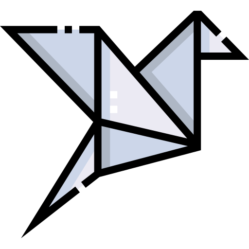 origami icono gratis