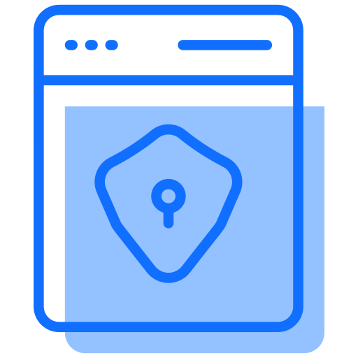 datos seguros icono gratis