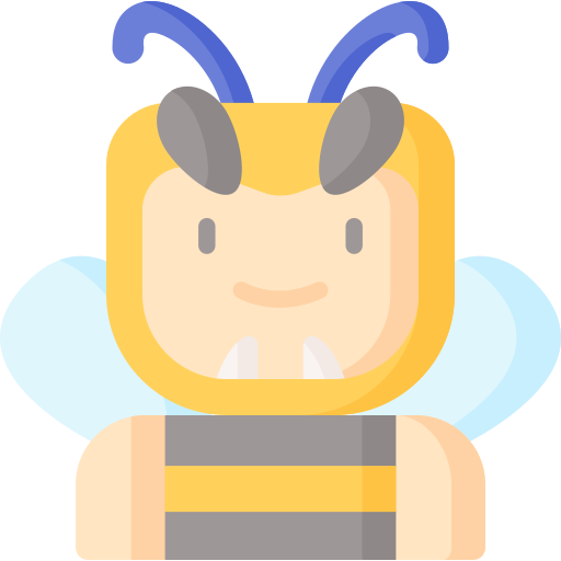 abeja icono gratis