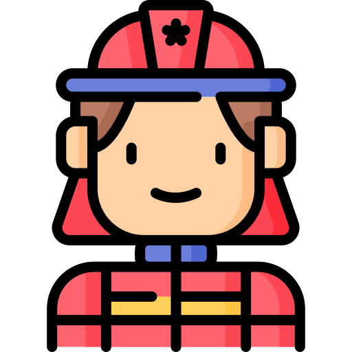 bombero icono gratis