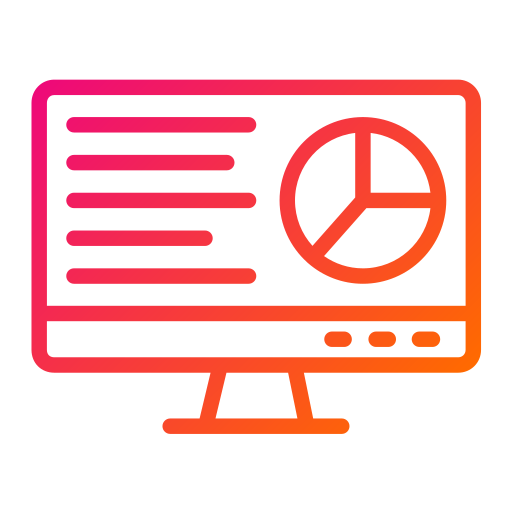 reporte de negocios icono gratis