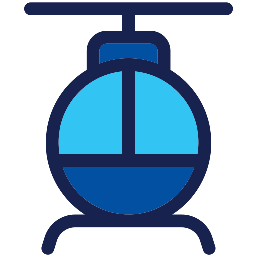 helicóptero icono gratis