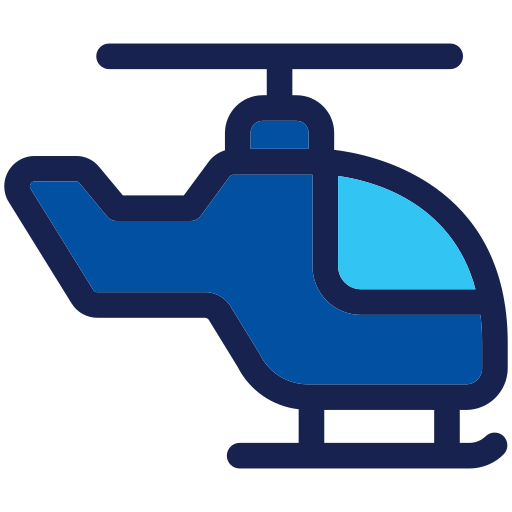 helicóptero icono gratis