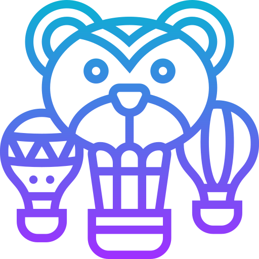 Hot air balloon free icon Hot air balloon free icon