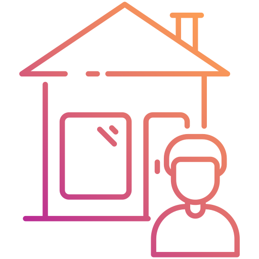 agencia inmobiliaria icono gratis