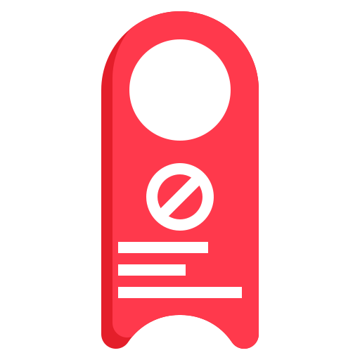 colgador de puerta icono gratis