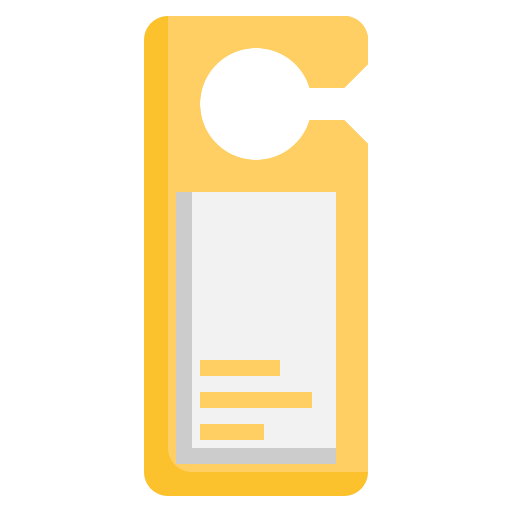 colgador de puerta icono gratis