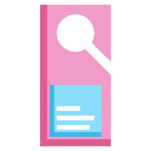 colgador de puerta icono gratis