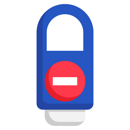 colgador de puerta icono gratis