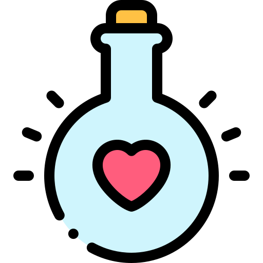 Potion Detailed Rounded Lineal color icon