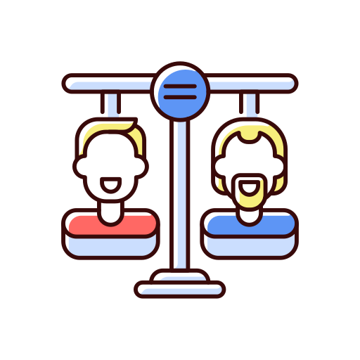 Equality people free icon