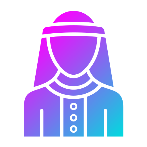 hombre árabe icono gratis