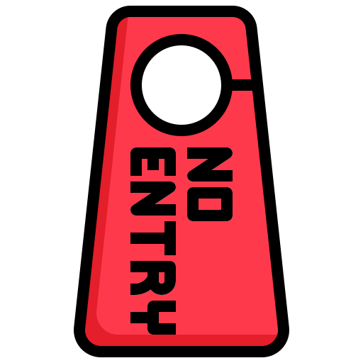 colgador de puerta icono gratis