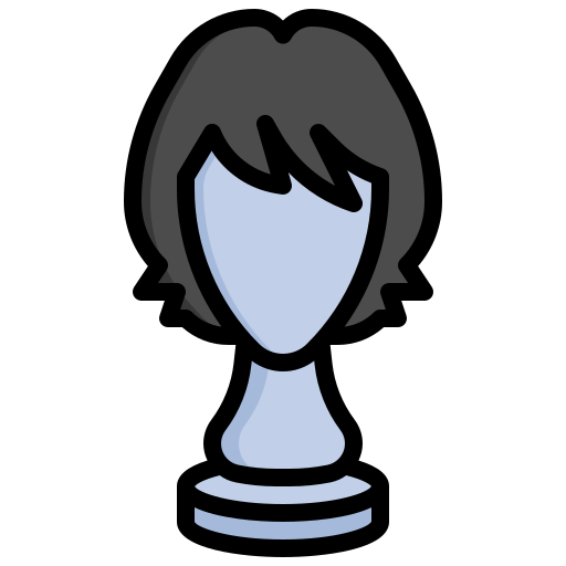 peluca icono gratis