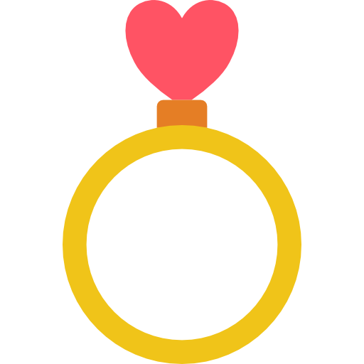 bague de fiançailles Icône gratuit bague de fiançailles Icône gratuit