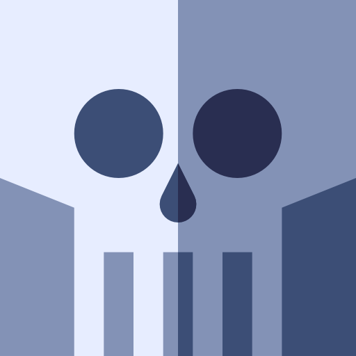 Skull Adib Sulthon Flat Icon