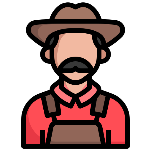 Farmer Generic Outline Color icon