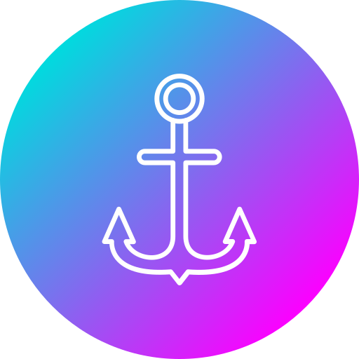 Anchor Generic Flat Gradient icon