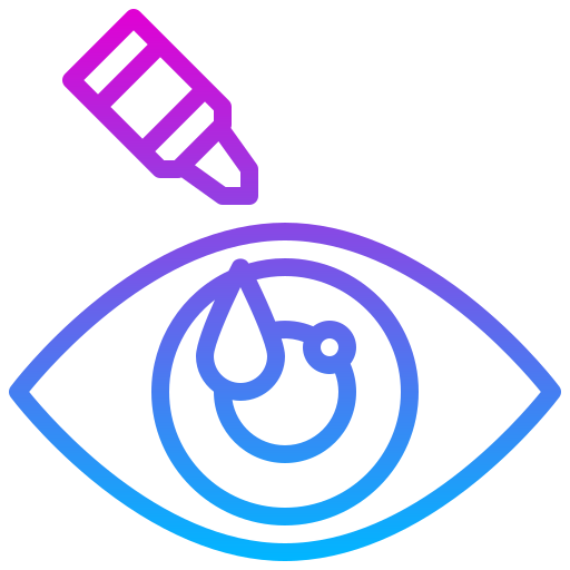 Eye drop free icon