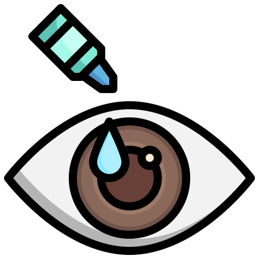 Eye drop free icon