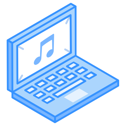 musica en linea icono gratis