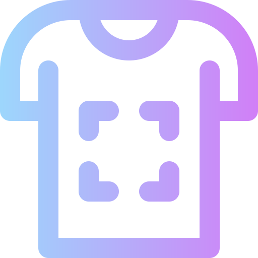 Tshirt Super Basic Rounded Gradient icon