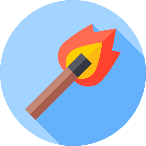 antorcha icono gratis