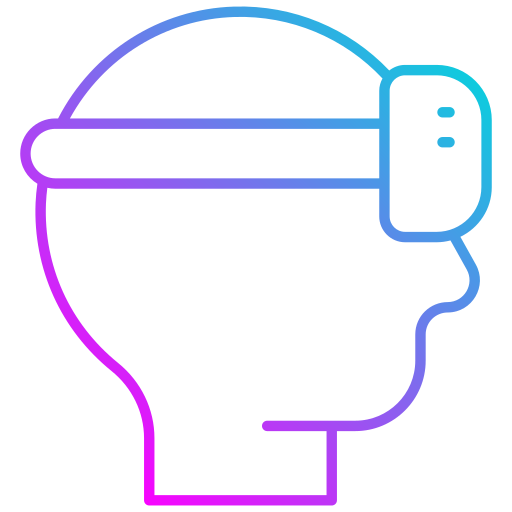 juegos de realidad virtual icono gratis